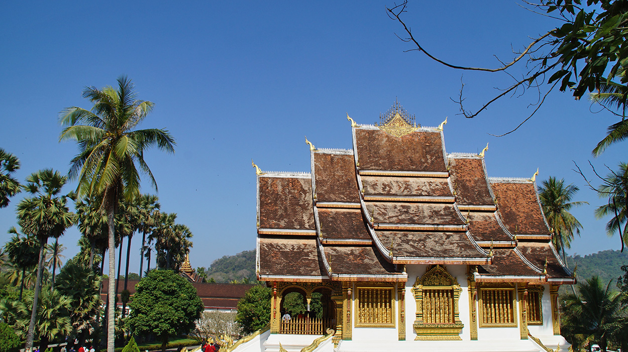 Luang Prabang Tempel Wats in Laos