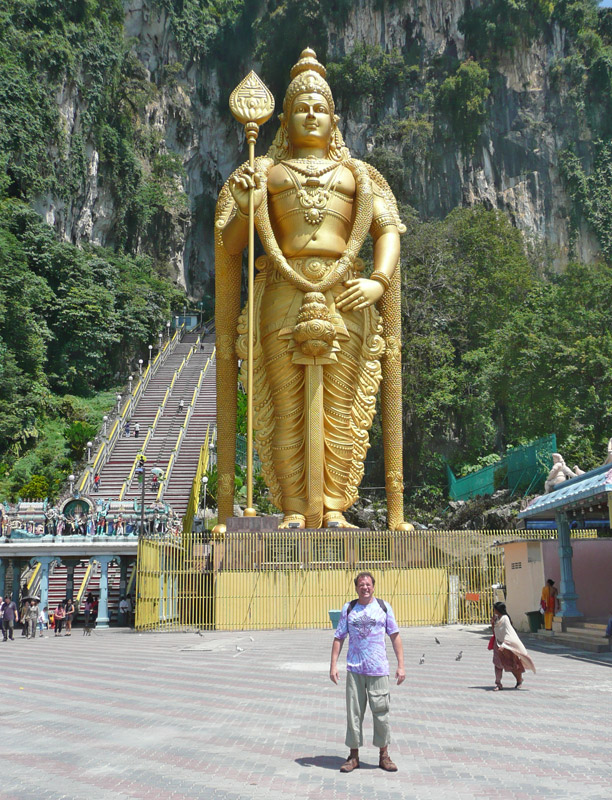 Batu Caves bei Kuala Lumpur Malaysia