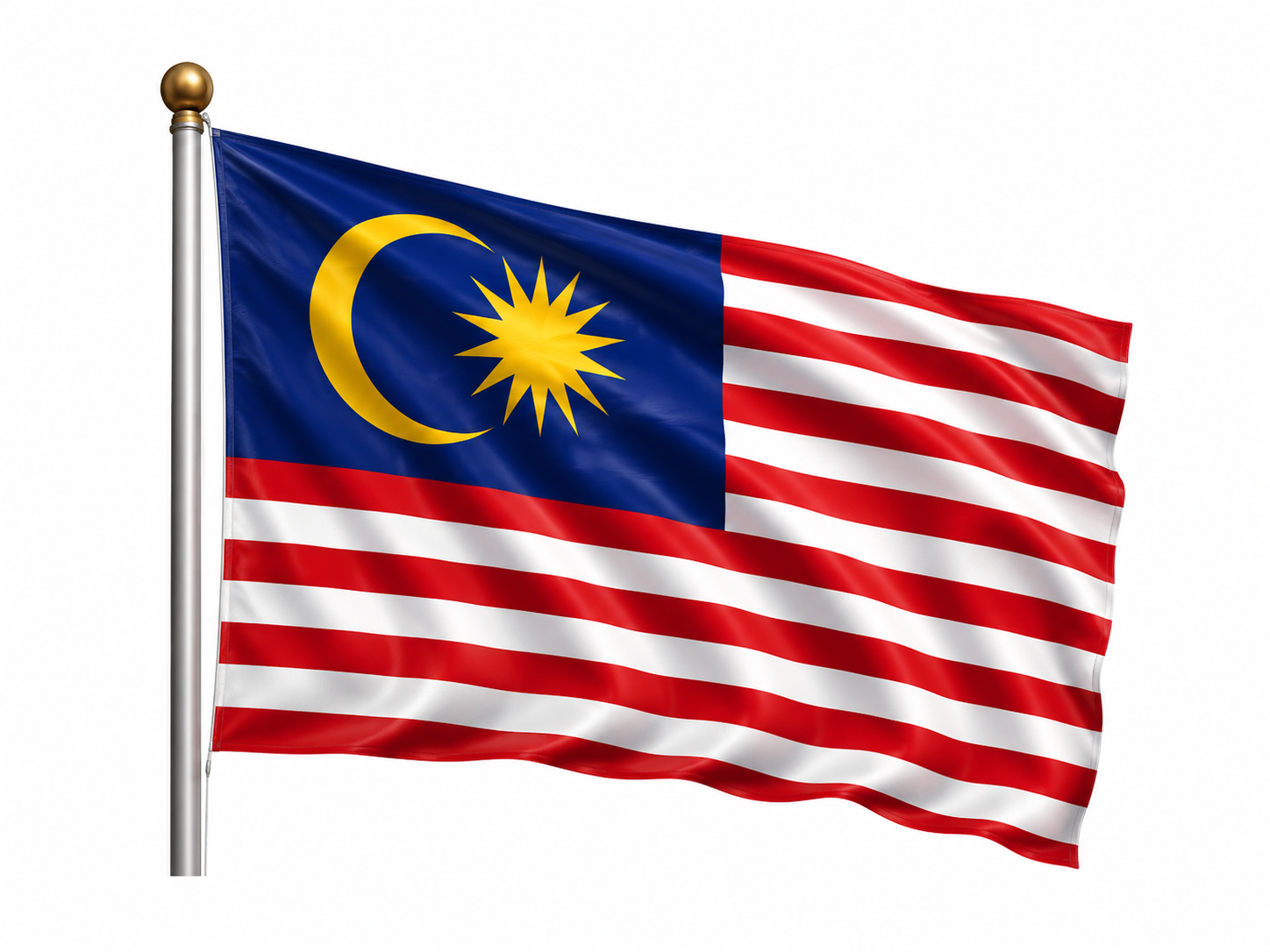Flagge Malaysia Asienforever