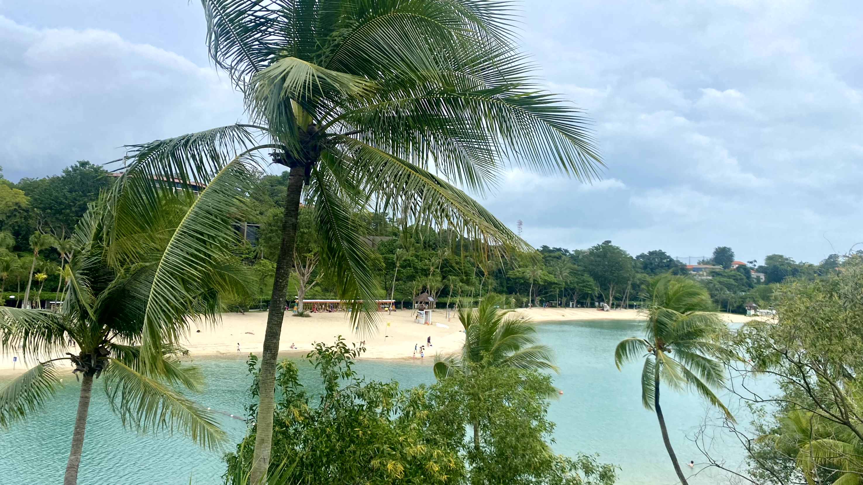 Strand auf Sentosa Singapur