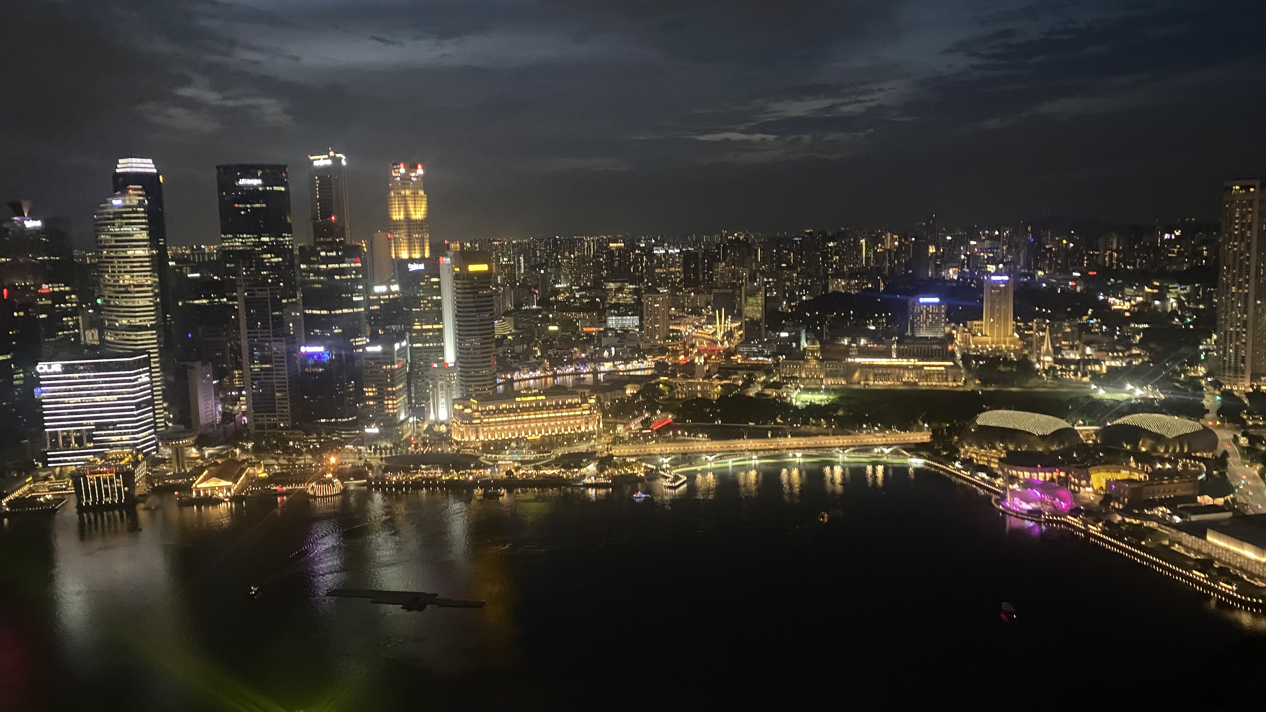 Singapur bei Nacht Asienforever Singapur bei Nacht Asienforever