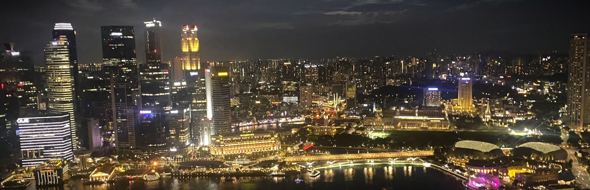 Singapur bei Nacht Asienforever