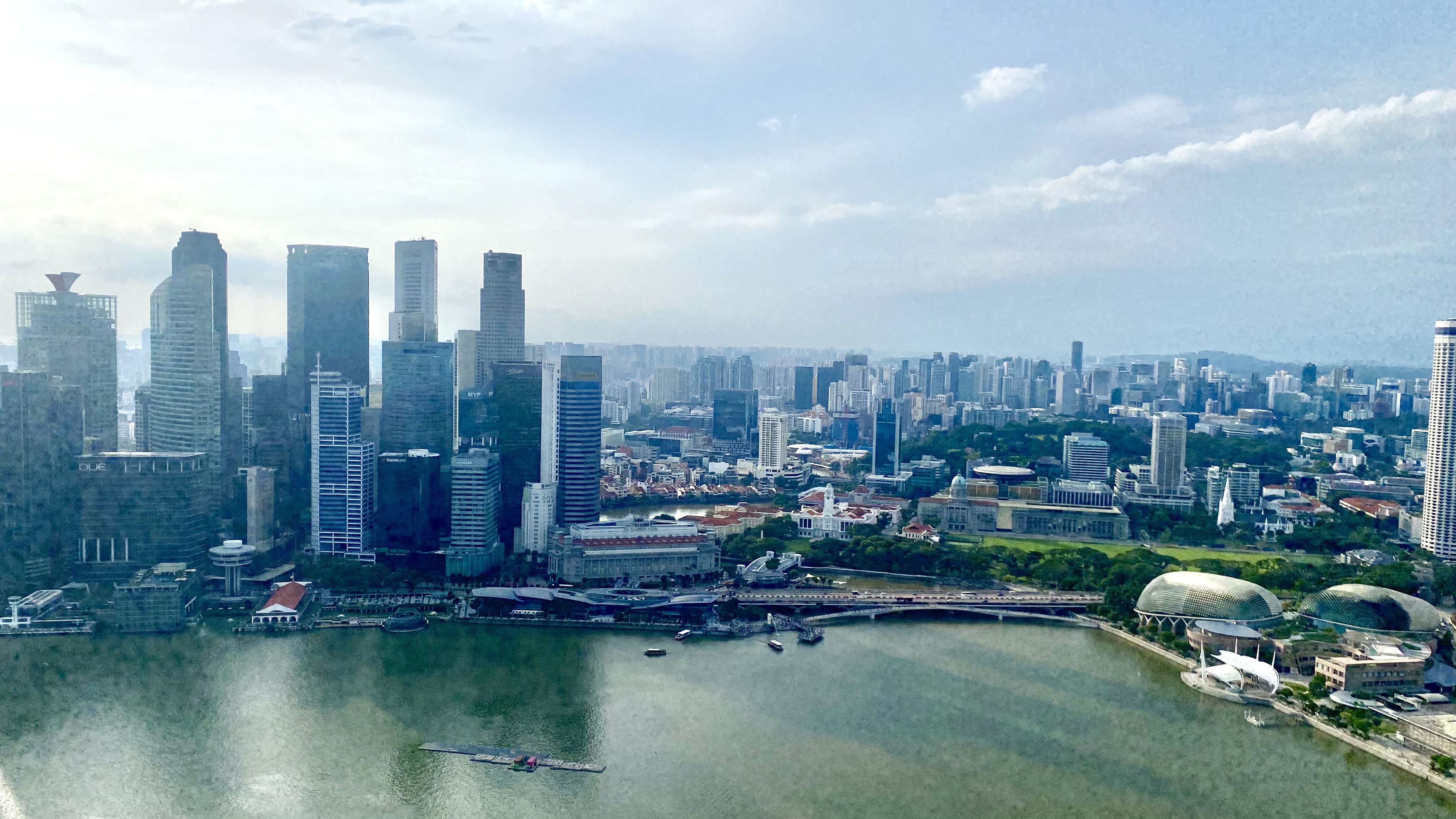 Aussichtsplatform Marina Bay Sands Singapur