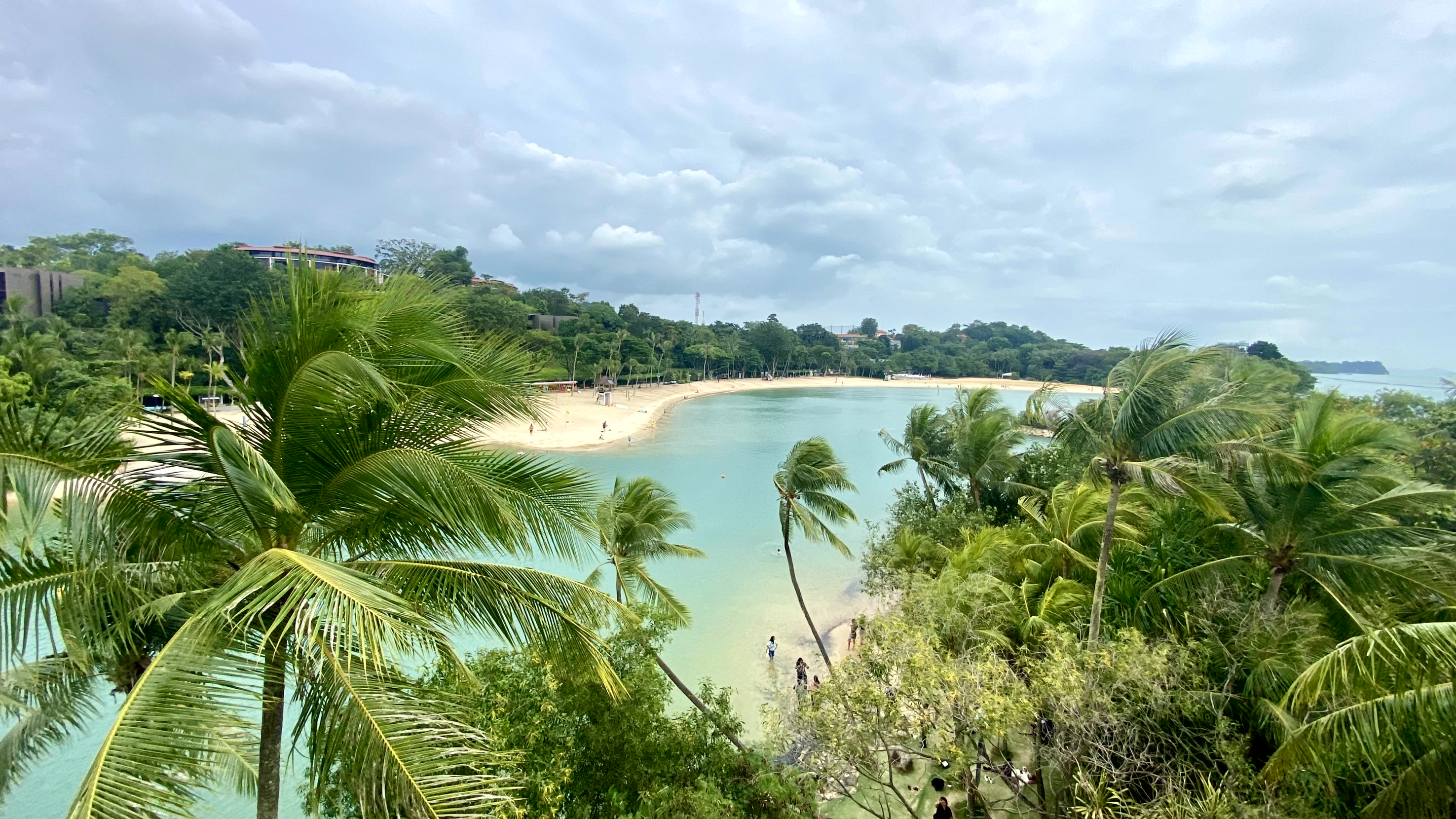 Strand auf Sentosa Singapur