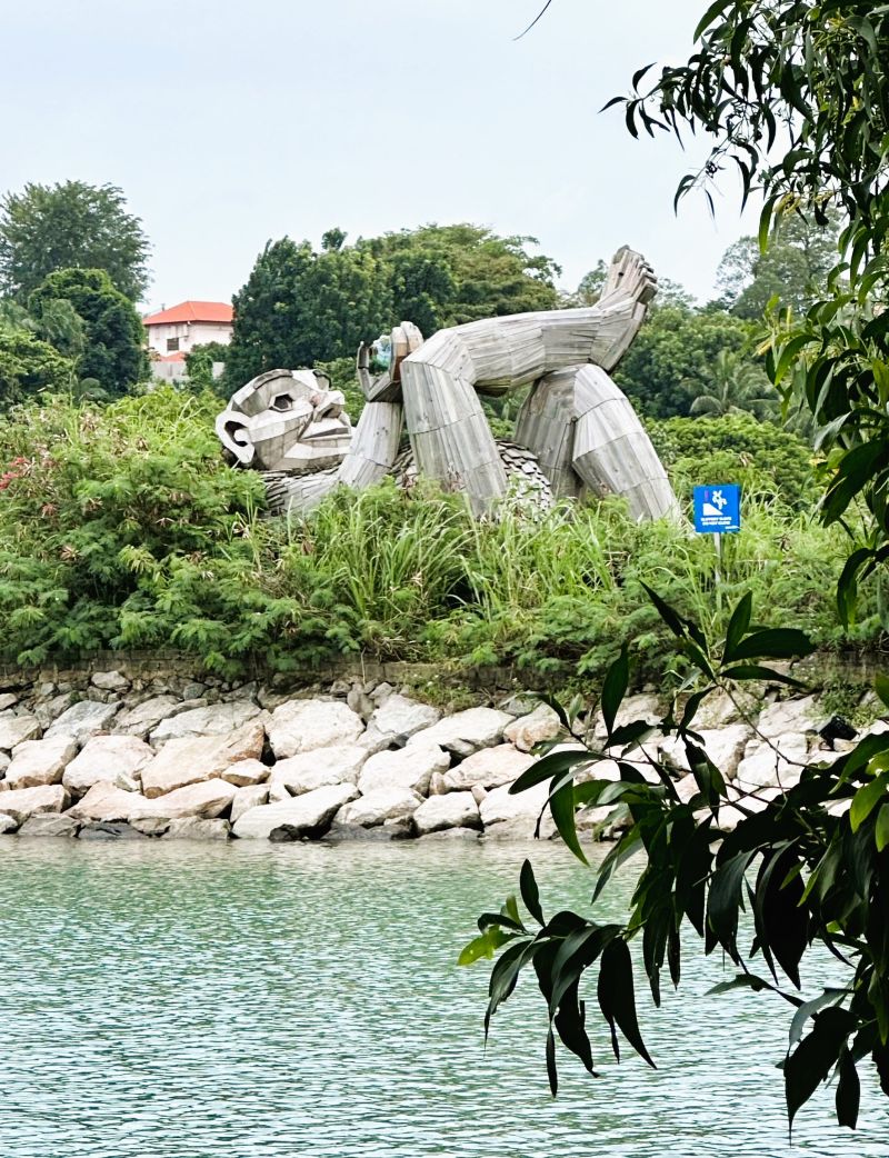Affe auf Sentosa