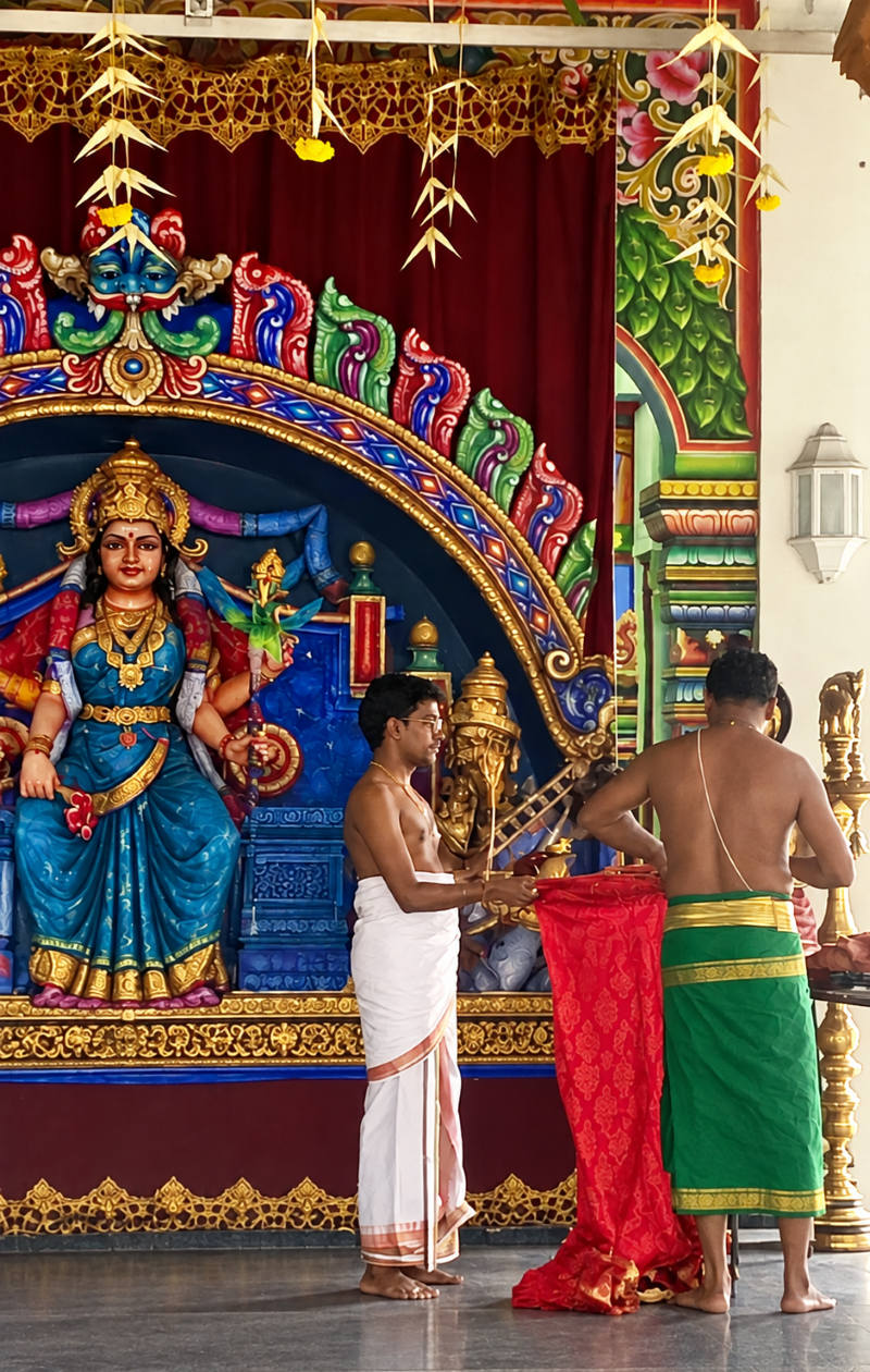 Indischer Tempel Singapur