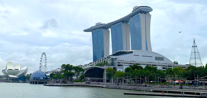 Marina Bay Sands Hotel in Singapur