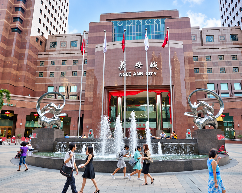 Orchard Road in Singapur