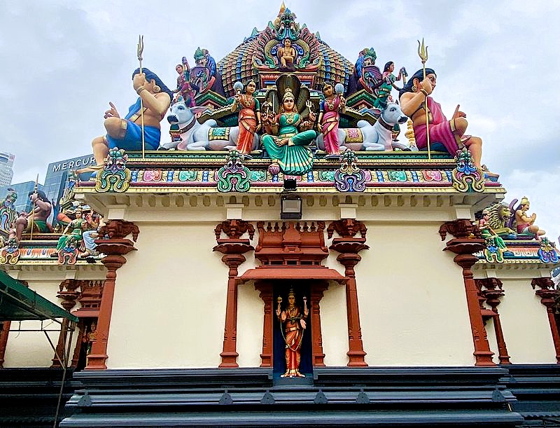 Sri Krishnan Tempel Singapur