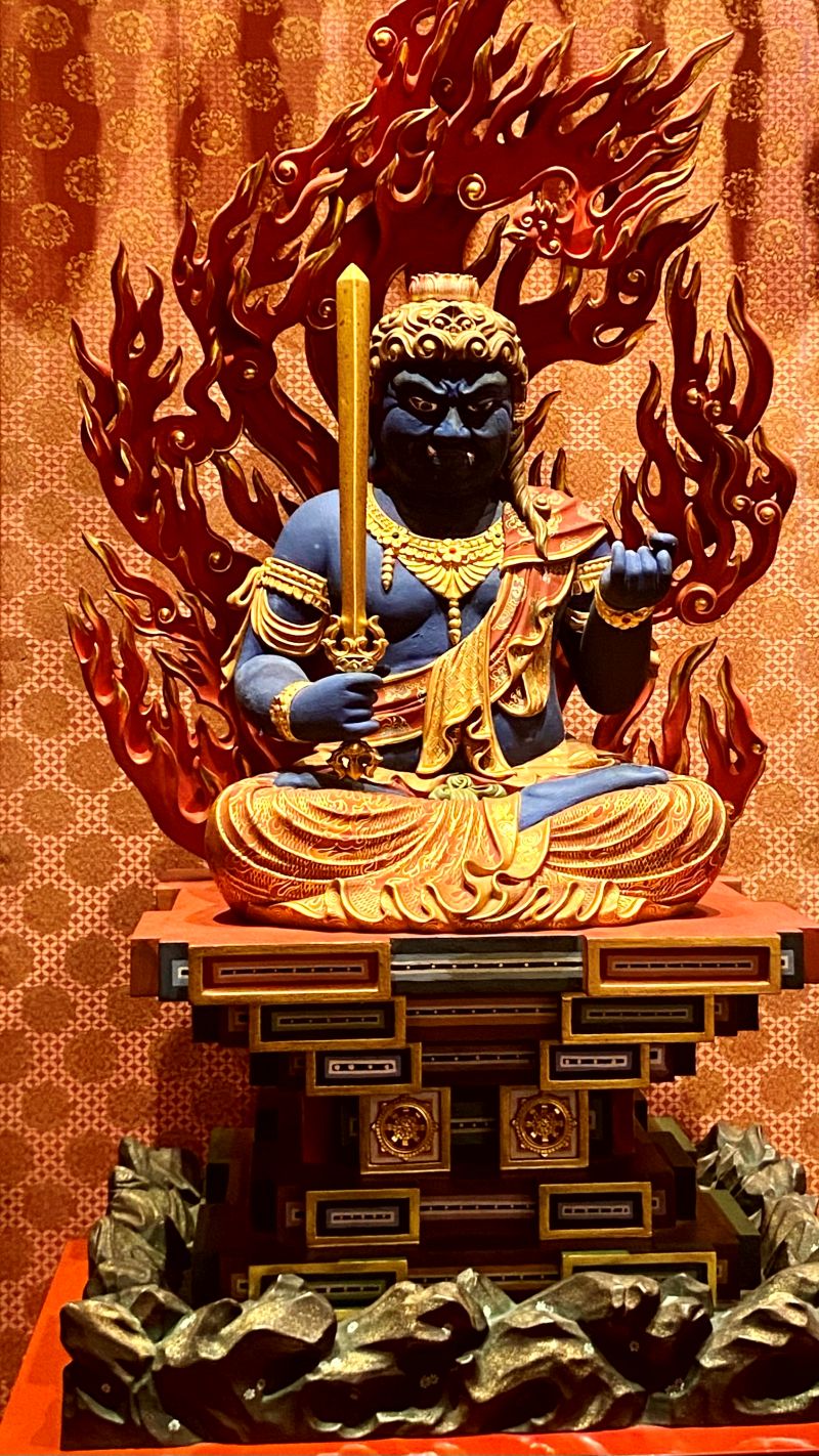 Acala (Fudō Myōō) – eine buddhistische Schutzgottheit,