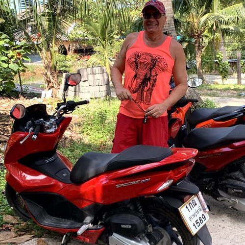 Moped ausleihen auf Koh Phangan