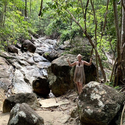Wanderung zum Nam Tok Phaeng Wasserfall Koh Phangan