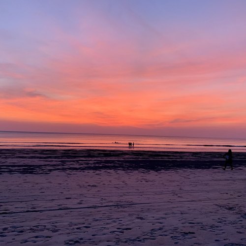 Thailand Sonnenuntergang am Sri Tanu Beach Koh Phangan