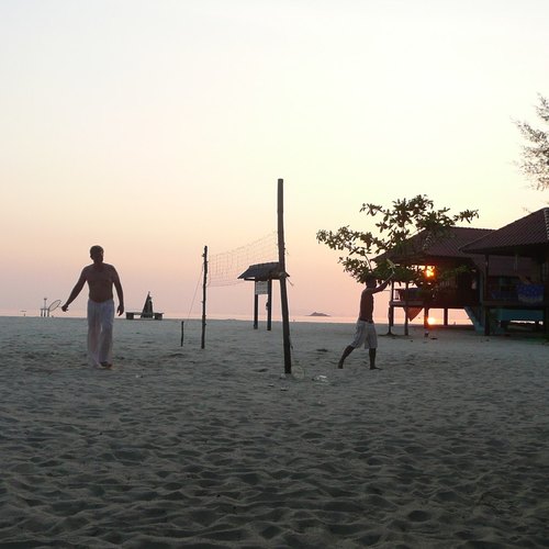 Sonnenuntergang Sri Tanu Beach auf Koh Phangan