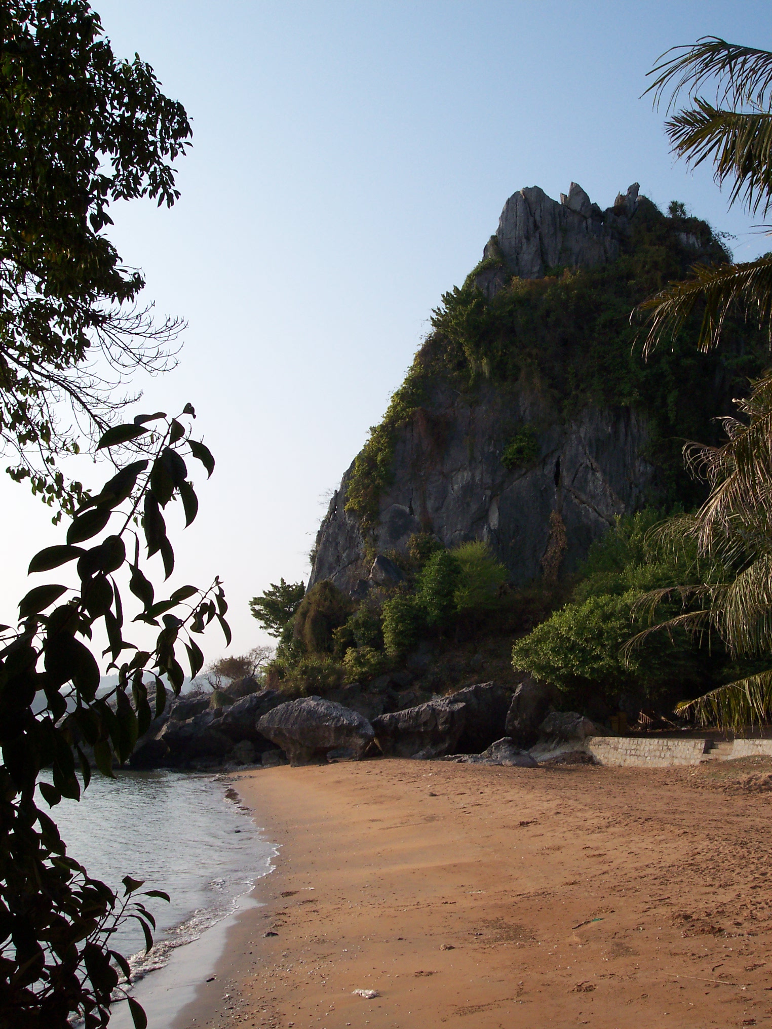 Strand Binh An bei Rach Gia Vietnam
