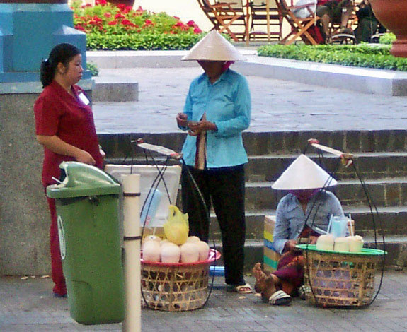 Menschen Saigon Ho Chi Minh Vietnam