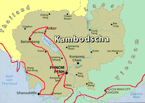 Reisen Kambodscha